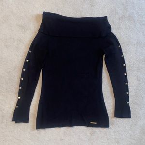 Off the shoulder sweater